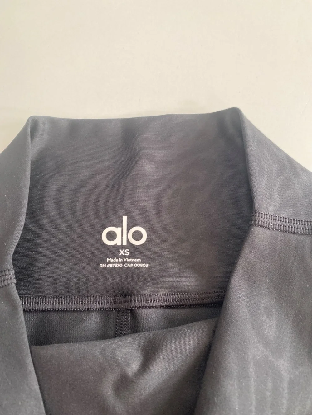 ALO Yoga Black High-Waist Athletic Bike Shorts